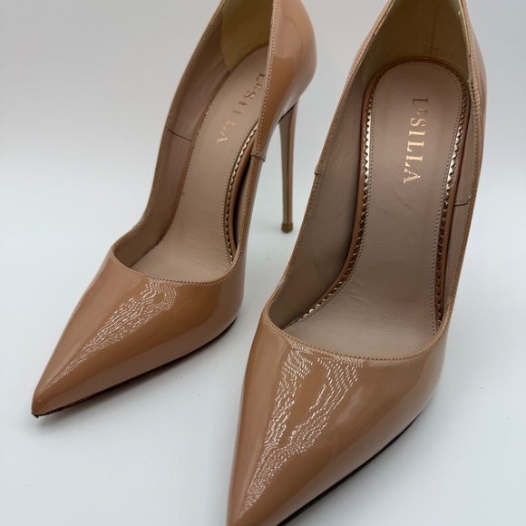 Le SILLA NUDE STILETTO PUMPS SIZE 37.5 - Picture 1 of 7